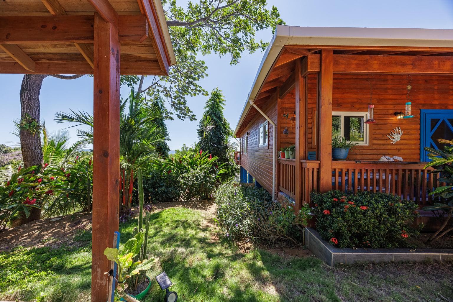 Garden side of the house